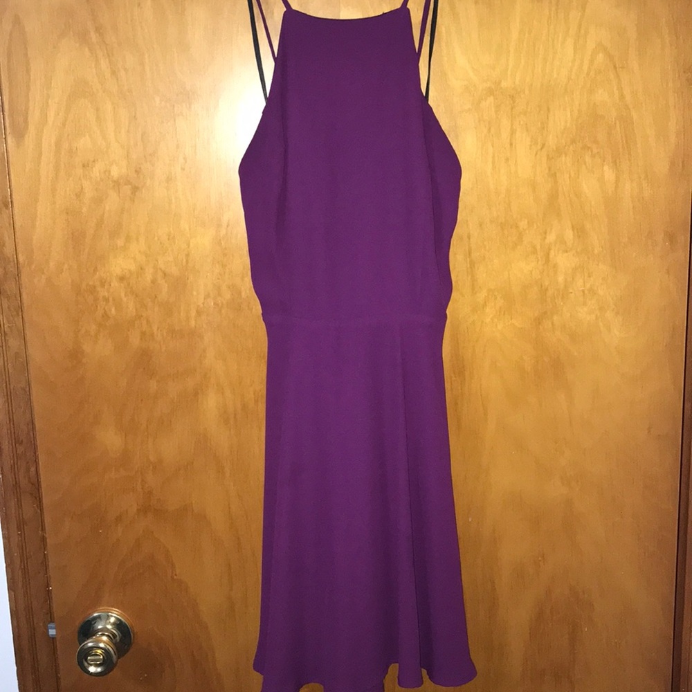 Purple dress